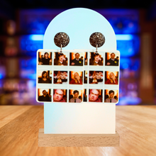 Load image into Gallery viewer, Parks and Rec earrings depicting the gang drunk on Snake Juice, a fun tribute to the show's wildest party episode for fans.