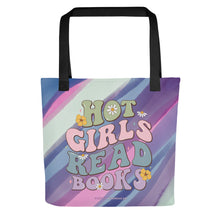 Load image into Gallery viewer, ‘Hot Girls Read Books’ Tote Bag