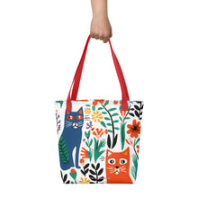 Load image into Gallery viewer, ‘Pretty Kitty’ Tote Bag