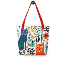 Load image into Gallery viewer, ‘Pretty Kitty’ Tote Bag