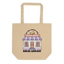 Load image into Gallery viewer, ‘Hot Girls Support Their Local Library’ Eco Tote Bag