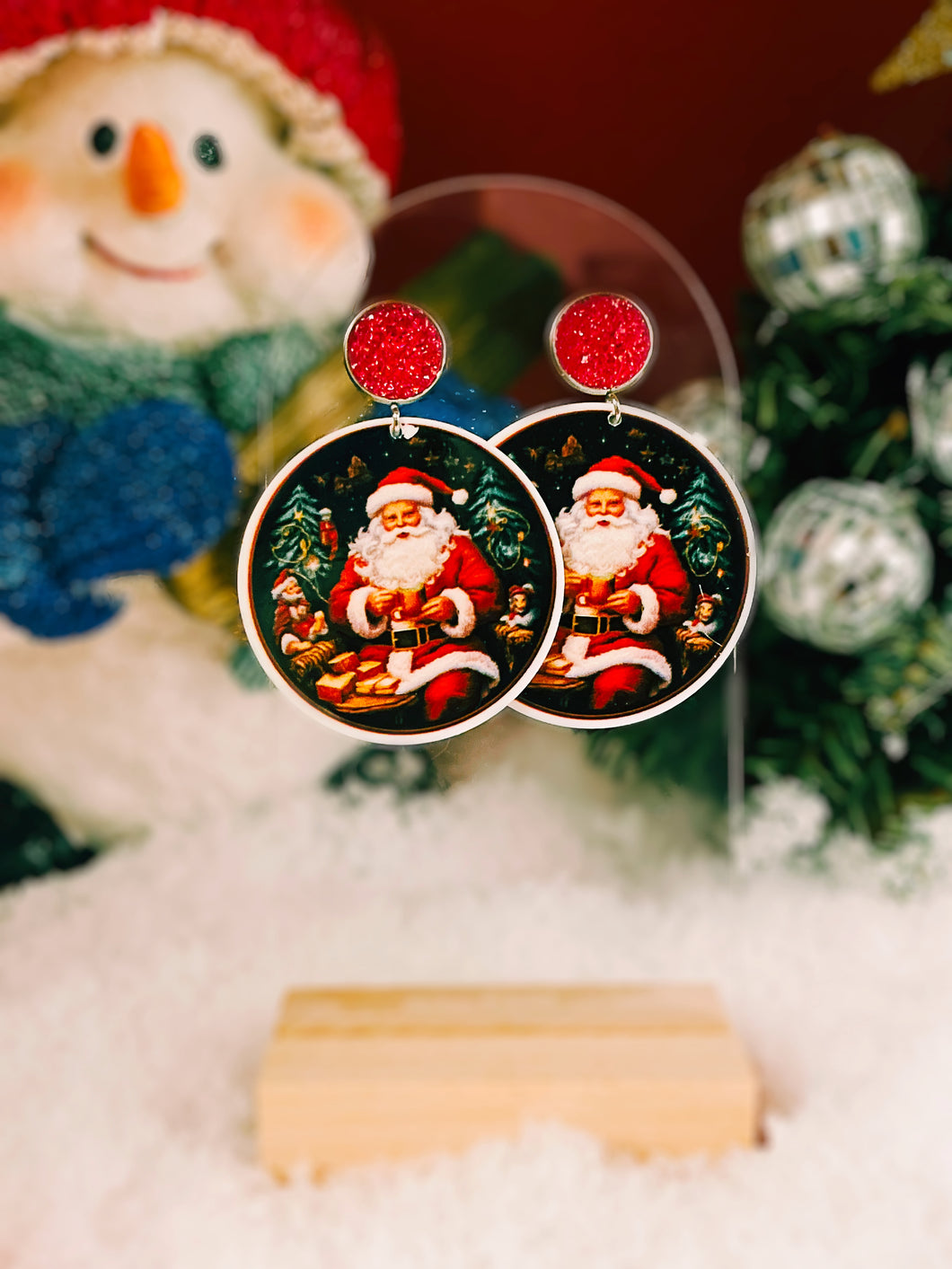 Santa’s Workshop Earrings