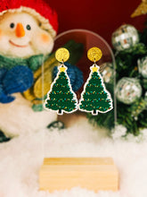 Load image into Gallery viewer, Christmas Tree Earrings
