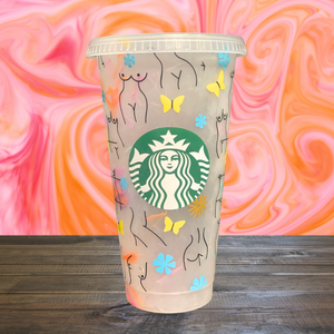 Body Art Color-Changing Reusable Cold Cup