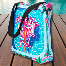 Load image into Gallery viewer, ‘Meet Me At The Pool’ Tote Bag
