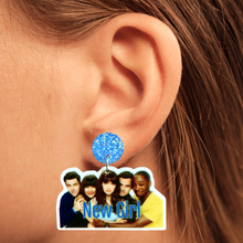 Load image into Gallery viewer, Earrings featuring the New Girl cast

