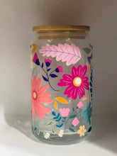 Load image into Gallery viewer, Flower Power Glass Cup
