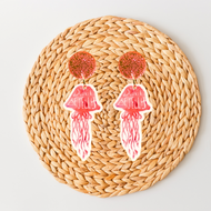 “Don’t Be Jelly” Jellyfish Earrings