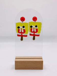 SpongeBob Popsicle Earrings
