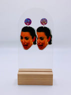 Crying Kim Kardashian Earrings