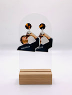 Michigan Animal House Earrings