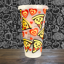 Load image into Gallery viewer, ‘Pizza My Heart’ Color-Changing Cold Cup
