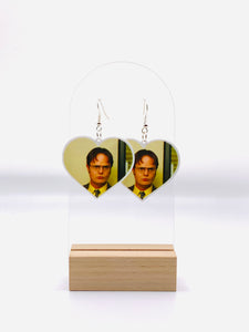 Dwight Heart Earrings