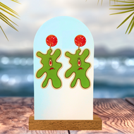 Spongebob | Squished Plankton Earrings