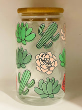 Load image into Gallery viewer, Succulent Glass Cup
