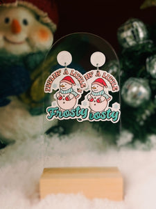 Feeling a Little Frosty Earrings