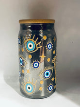 Load image into Gallery viewer, Evil Eye Glass Cup
