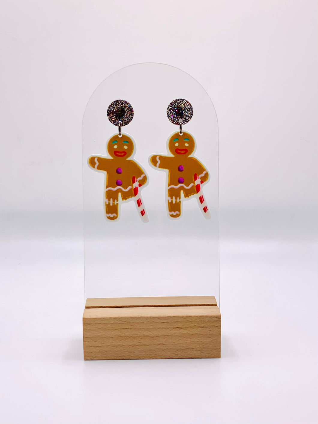 Shrek | Broken Gingerbread Man Earrings