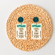Splash Mountain Fast Pass Earrings