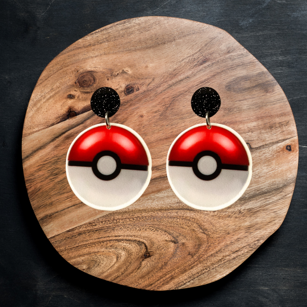 Pokeball Earrings