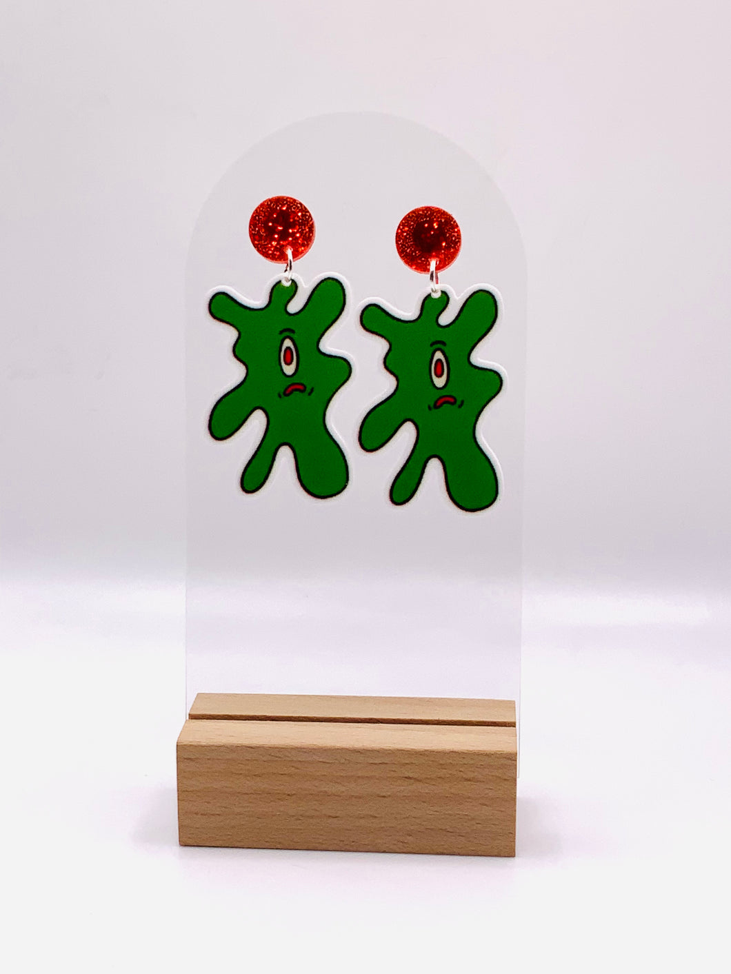 Squished Plankton Earrings