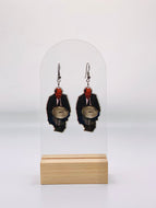 Kevin Malone’s Famous Chili Scene Earrings from The Office, capturing the unforgettable moment of Kevin spilling his chili, crafted in exquisite detail