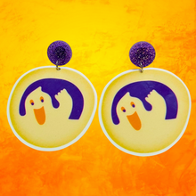 Load image into Gallery viewer, Ghost Cookie Earrings - adorable ghost-themed jewelry inspired by classic Pillsbury Halloween cookies, perfect for adding a touch of nostalgia to your Halloween style.
