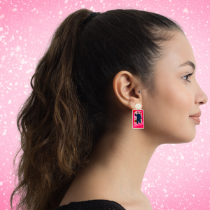 Michael Horror Barbie Earrings