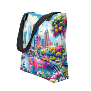 Tampa Riverwalk Tote Bag