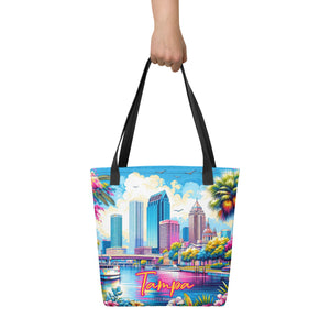 Tampa Riverwalk Tote Bag