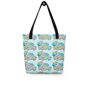 Manatee Tote Bag