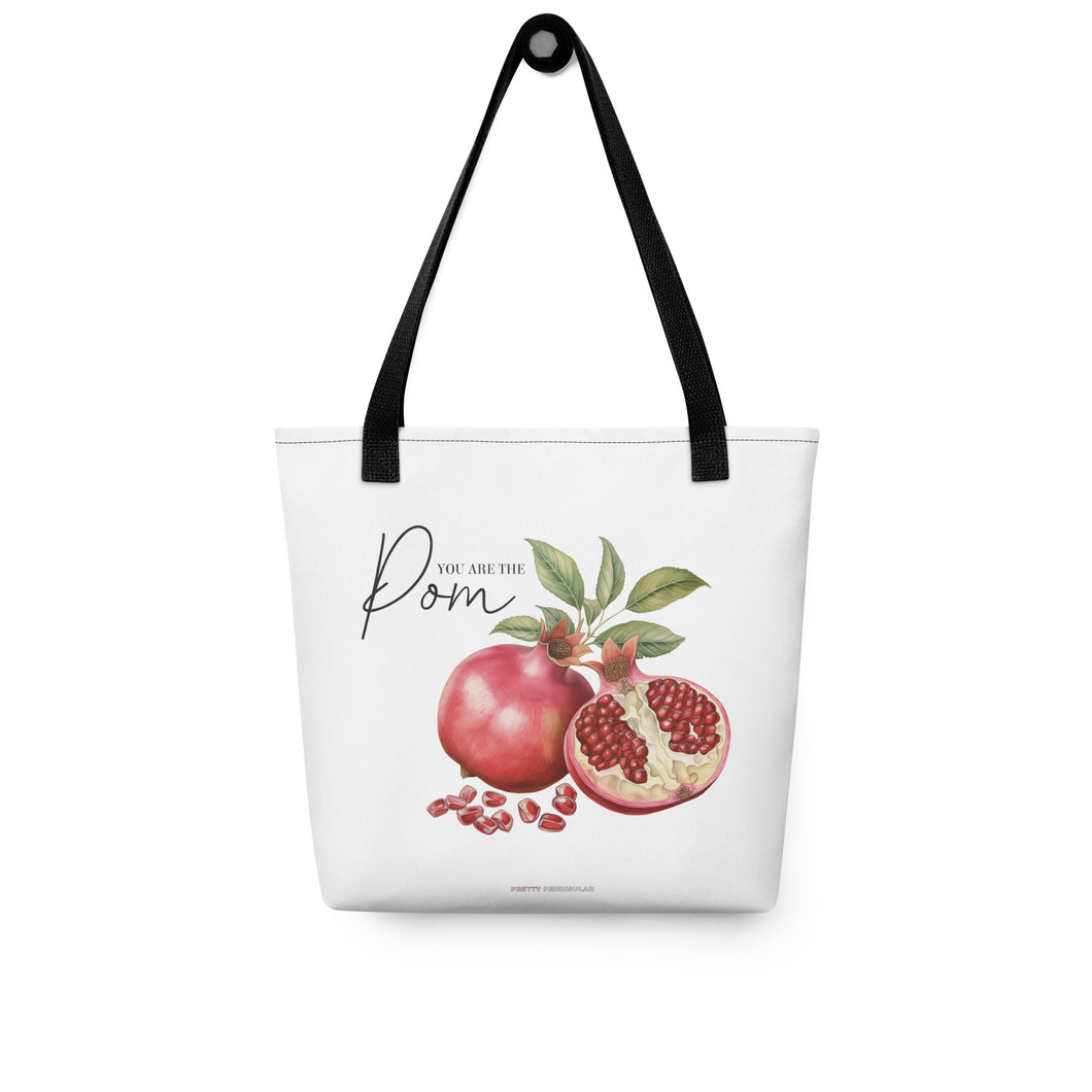 ‘You Are the Pom’ Pomegranate Tote Bag