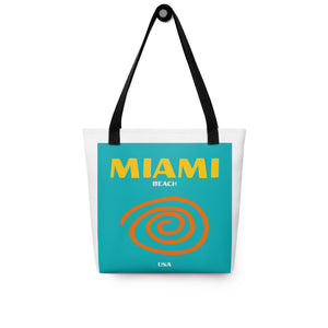 Miami Beach Tote Bag