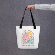 Load image into Gallery viewer, ‘So Many Beautiful Reasons to Be Happy’ Tote Bag
