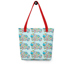 Manatee Tote Bag