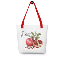 Load image into Gallery viewer, ‘You Are the Pom’ Pomegranate Tote Bag
