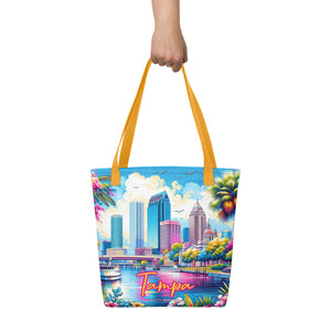 Tampa Riverwalk Tote Bag