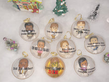 Load and play video in Gallery viewer, Stanley Hudson Customizable Ornament- The Office
