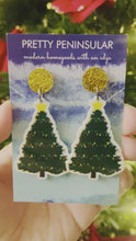 Load and play video in Gallery viewer, Christmas Tree Earrings
