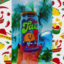 Load and play video in Gallery viewer, ‘Let’s Taco Bout It’ Glass Cup
